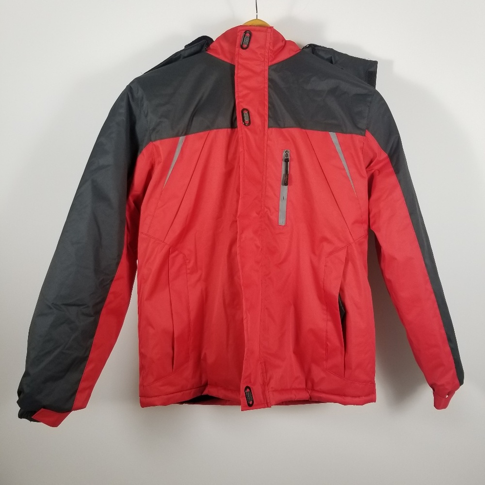 Kids Winter Jacket With Removable Hood Sz L _ XL